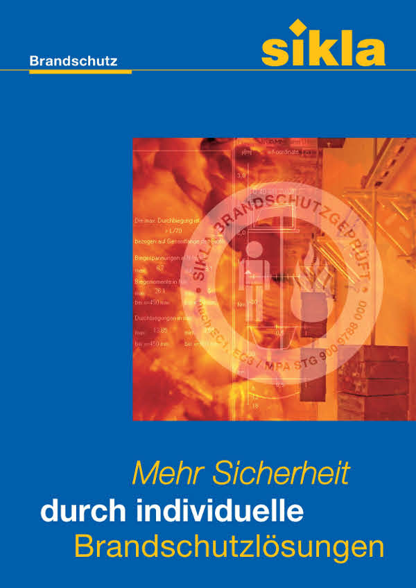 Flyer Brandschutz